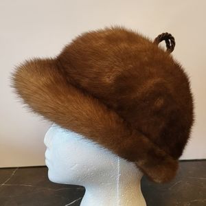 Fur hat hand made for EATON